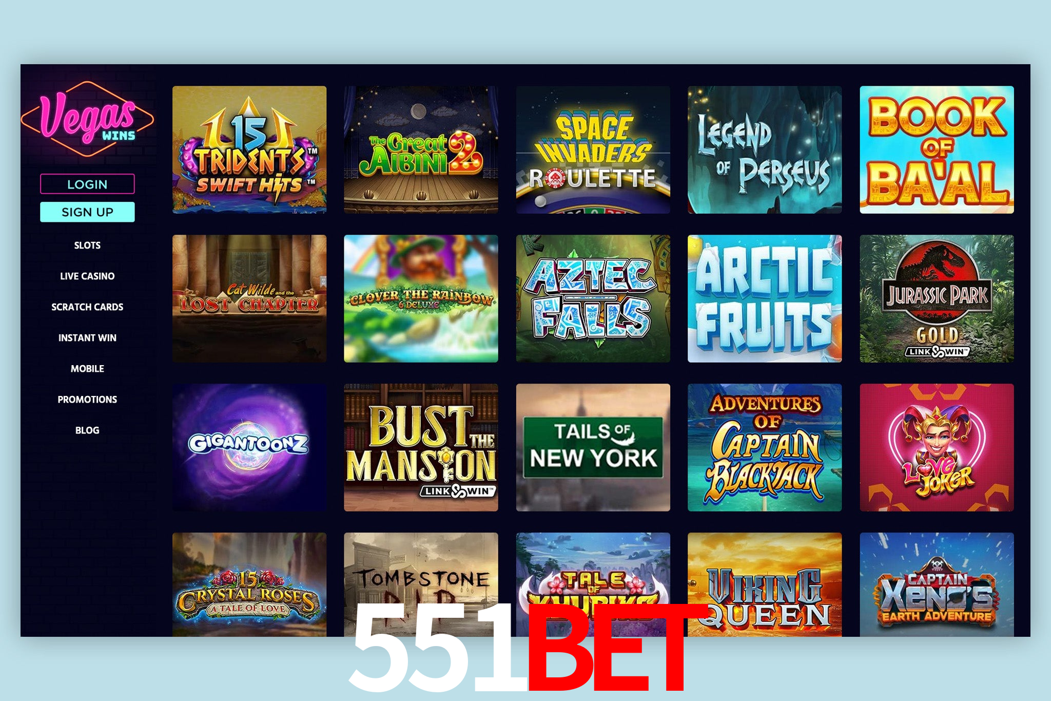 Descubra o Mundo do Cassino Online com 551bet
